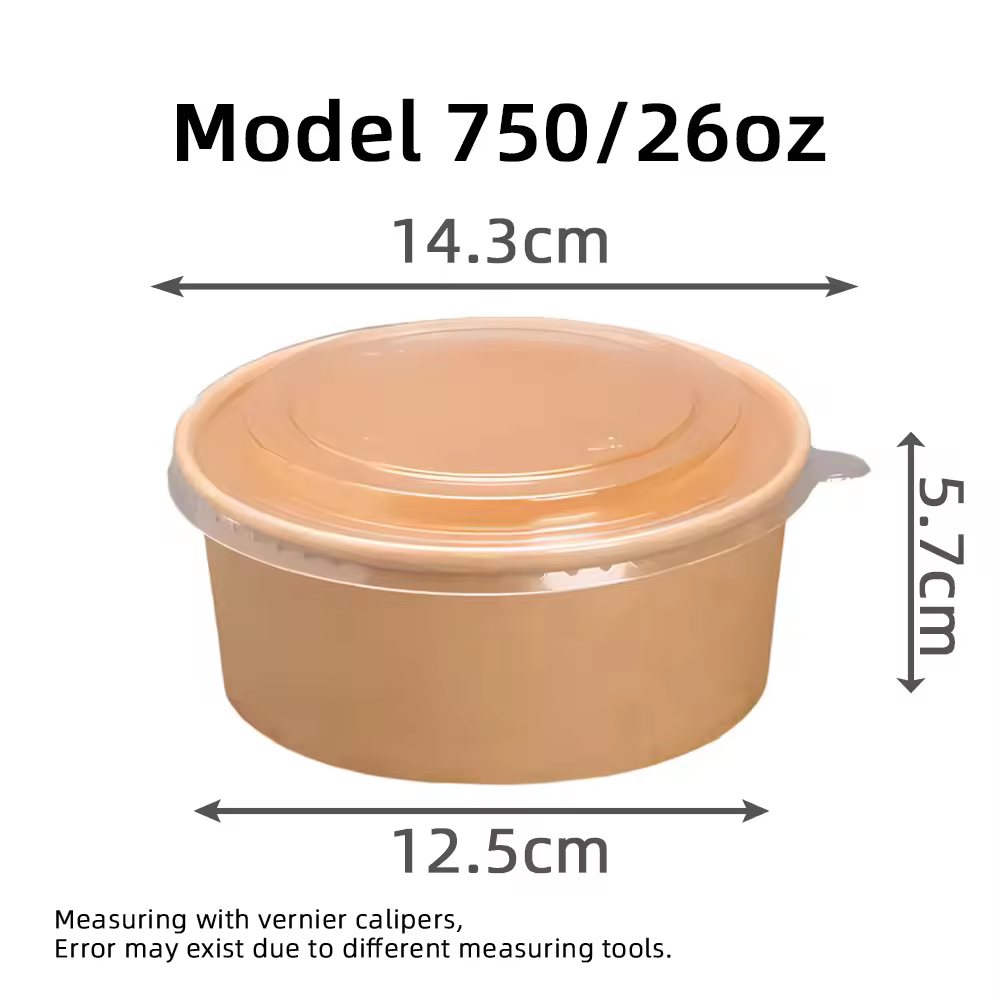 Salad Bowls - 750ml: 600pcs